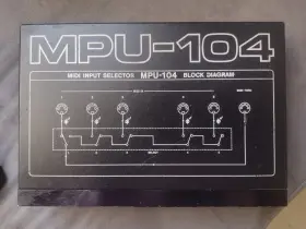 Mpu-104 Roland Used Midi Patchbay/ Input Selector Working Great With Adapter