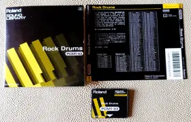 So-pcm1-03 Roland Pcm1-03 Rock Drums Sound Library Card In Excellent Condition