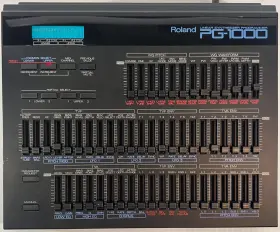 Pg-1000 Roland Vintage Linear Synthesizer Programmer 1987-1990 - Free Shipping