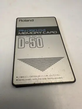 Pn-d50-04 Roland Patch Data Rom For D-50 D-550 / Fast Shipping Us Seller