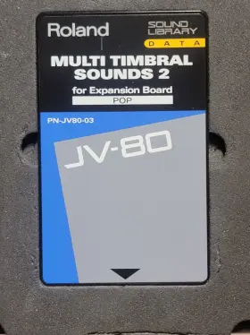 Pn-jv80-04 Roland Rich Sound Collection 2 Card For Internal Wave Rom Jv-80 Rare