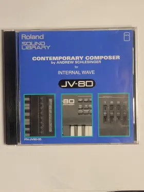 Pn-jv80-05 Roland Contemporary Composer Card For Internal Wave Rom Jv-80 Rare