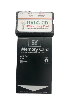 Pn-rd4mb1000 Roland Roland/akai Memory Data Card 16 X 256mram Or 8 512mram -4mb For Jd Jv Series