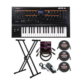 Roland Roljupiter-xmk2 Jupiter-xm 37-note Slim Keyboard Synthesizer With Bluetooth Midi Bundle