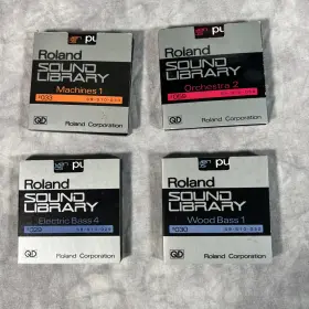S9-s10-030 Roland Lot Of Sound Library #29 #030 #33 #59