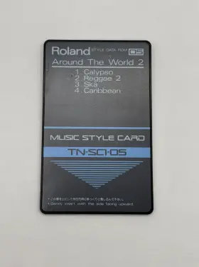 Sc1-05 Roland Tn Around The World 2 Music Expansion Card For Vintage 90s Sounds