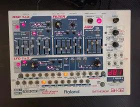 Sh-32 Roland Desktop Digital Synthesizer 32 Voices Sh-32 Roland Desktop Digital Synthesizer 32 Voices