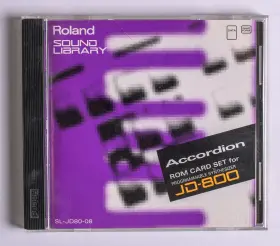 Sl-jd80-08 Roland Accordion Rom Card Set