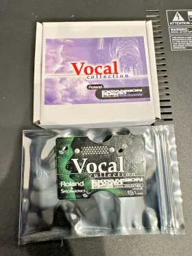 Sr-jv80-13 Roland Vocal Collection Expansion Sound Card For Jv And Other Synths