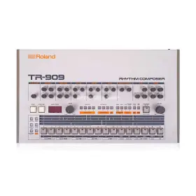 Tr-909 Roland Rhythm Composer Electronic Drum Machine Vintage Rare Tr909 M-16c