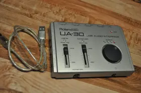Ua-30 Roland Ed Usb Audio Digital Recording Interface 1/4 Inch Input