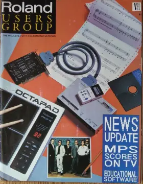 Roland Users Group V3n3 Magazine From 1985 Vol 3 Num. G-707 Pad-8 Midi More