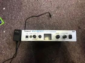 64-voice Roland Xv-2020 Expandable Synthesizer Module With Cord Tested Works