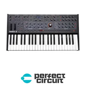 Sequential 855346000593 Take 5 Analog Polysynth Keyboard Synthesizer Demo - Perfect Circuit
