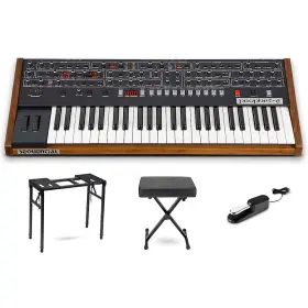 Dsi-2600-essential Sequential Prophet-6 6-voice Polyphonic Analog Synthesizer Essentials Bundle