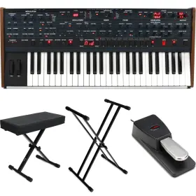Ob6essbun Sequential Oberheim Ob-6 6-voice Polyphonic Analog Synthesizer Essentials Bundle