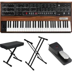 Prophet5essbn Sequential Prophet-5 61-key Analog Synthesizer Essentials Bundle