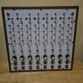 Ornament-8 Soma Synths O8ru0190 Laboratory Organismic Sequencer Wooden Enclosure White