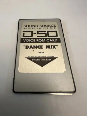 D501r Sound Source Unlimited Inch Dance Mix Memory Card Patch Data Rom For Roland D-50