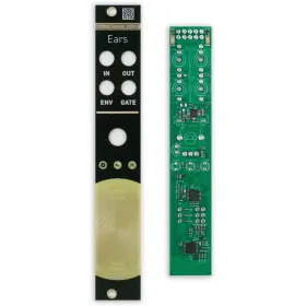 Sound Study Modular 753389452808 Ears Smd Populated Pcb And Panel - Eurorack Tactile Preamp Module By