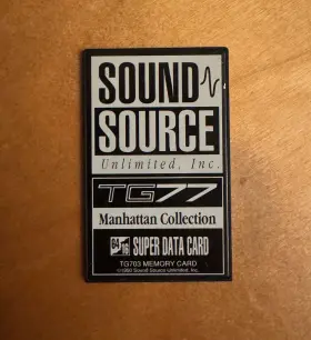 Tg77 Soundsource Sound Source Unlimited - Manhattan Collection Super Data Card Soundbank