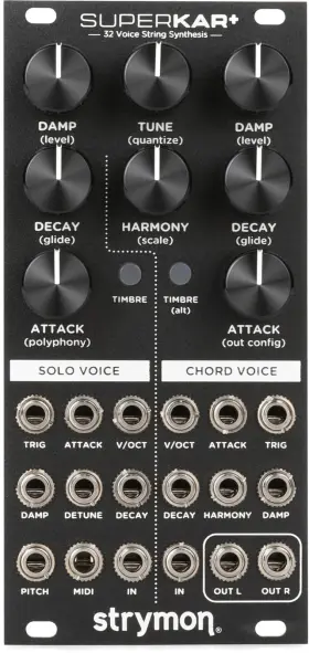 Z120-kar Strymon Superkar Synth Voice Eurorack Module