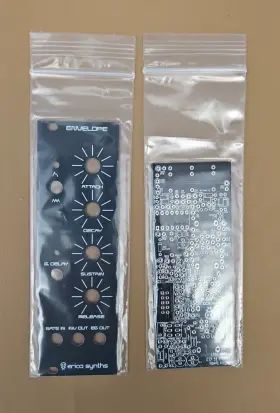 Synthrotek 738676131628 Erica Synths Polivoks Envelope Generator Pcb And Panel - Eurorack Adsr Module Pcbs