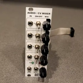Synthrotek K-m-mst-4ch Mst 4-channel Audio / Cv Mixer Eurorack Module By