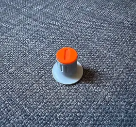 Teenage Engineering Op1-enc4-orange Op-1 Orange Encoder Knob Cap - 4 Param Control