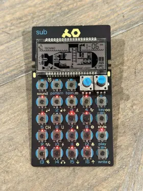 Te010as014 Teenage Engineering Po-14 Sub Pocket Operator Bass Synthesizer