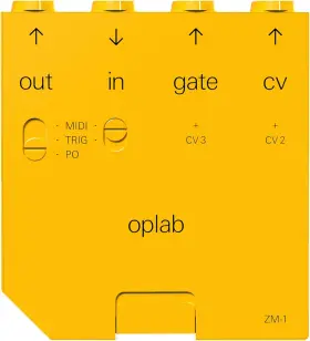 Tee0061 Teenage Engineering Zm-1 Oplab Module Expansion Accessory Kit For Op Z Yellow