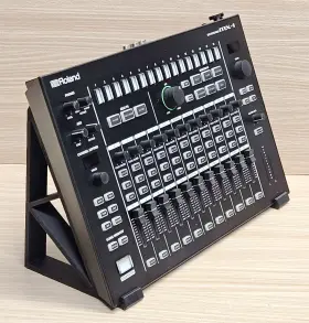 Rmx-v1 The Analog Source Desktop Angled Mounting Stands For Roland Aira Mx-1 Mix Performer Mixer