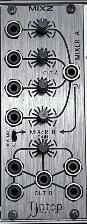 Tiptop Audio 713803228044 Mixz Mixer Modular Eurorack