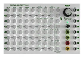Tiptop Audio 859469901074 Circadian Rhythms Grid Sequencer Module - Silver
