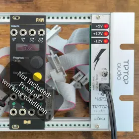 Tiptop Audio 859469905010 Happy Ending Kit 84hp Eurorack Case Uzues Module And Plug