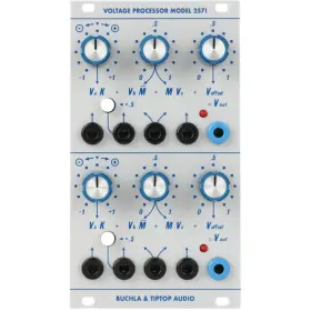 257t Tiptop Audio 859469914043 Buchla Dual Voltage Processor Eurorack Synth Module