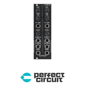 Cymbl909 Tiptop Audio Cr909-bk Cymbals Drum Voice Black Eurorack New Perfect Circuit