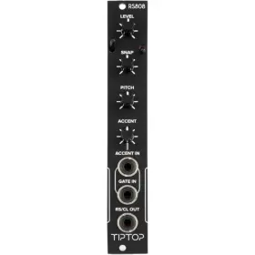 Rs808-bk Tiptop Audio Rs808 Rimshot/clavs Generator Eurorack Synth Module Black