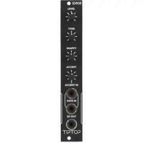 Sd808-bk Tiptop Audio Sd808 Snare Drum Generator Eurorack Synth Module Black