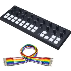 Tot1k2 Torso Electronics T-1 16-track Algorithmic Desktop Sequencer With 8 Patch Cables