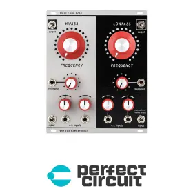 Ved4p Verbos Electronics Dual Four Pole Filter Eurorack - Demo Perfect Circuit