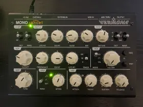 D-05861 Vermona Mono Lancet Analog Desktop Synthesizer Sequencer Midi In/thru Output