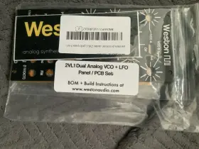 2vl1 Weston Digital Precision Dual Vco Lfo Eurorack Panel Pcb Kit