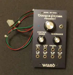 Gr-1212a Wiard Model Boogie Filter Frac Rack Vactrol Vcf / Low Pass Gate Blacet
