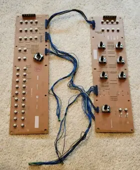 Cs-1x Yamaha Vintage 1996 Cs1x Keyboard Control Synthesizer Panel Board Parts
