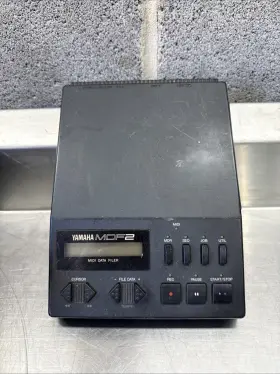 Mdf2 Yamaha Midi Data Filer Sequencer Floppy Disk Player Recorder Untested