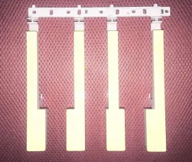 Psr-540 Yamaha Mie-3xg Psr Keys C-e-g-b Yellow/white For Psr-540/550 640/740/900/1000/1500