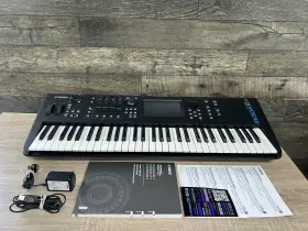 Modx6 Yamaha 61 Semi-weighted Key Synthesizer With Usb Cable Mint #929