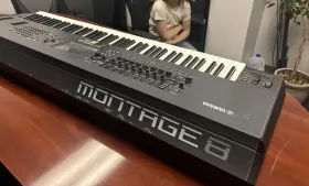 Montage-8 Yamaha Montage8 88 Key Workstation Keyboard Synthesizer