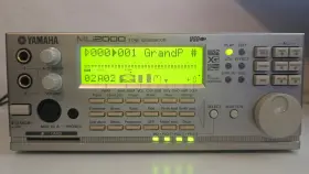 Mu-2000ex Yamaha Mu2000ex Tone Generator Motif Xg Sound Module 3x Expansion Cards Usa
